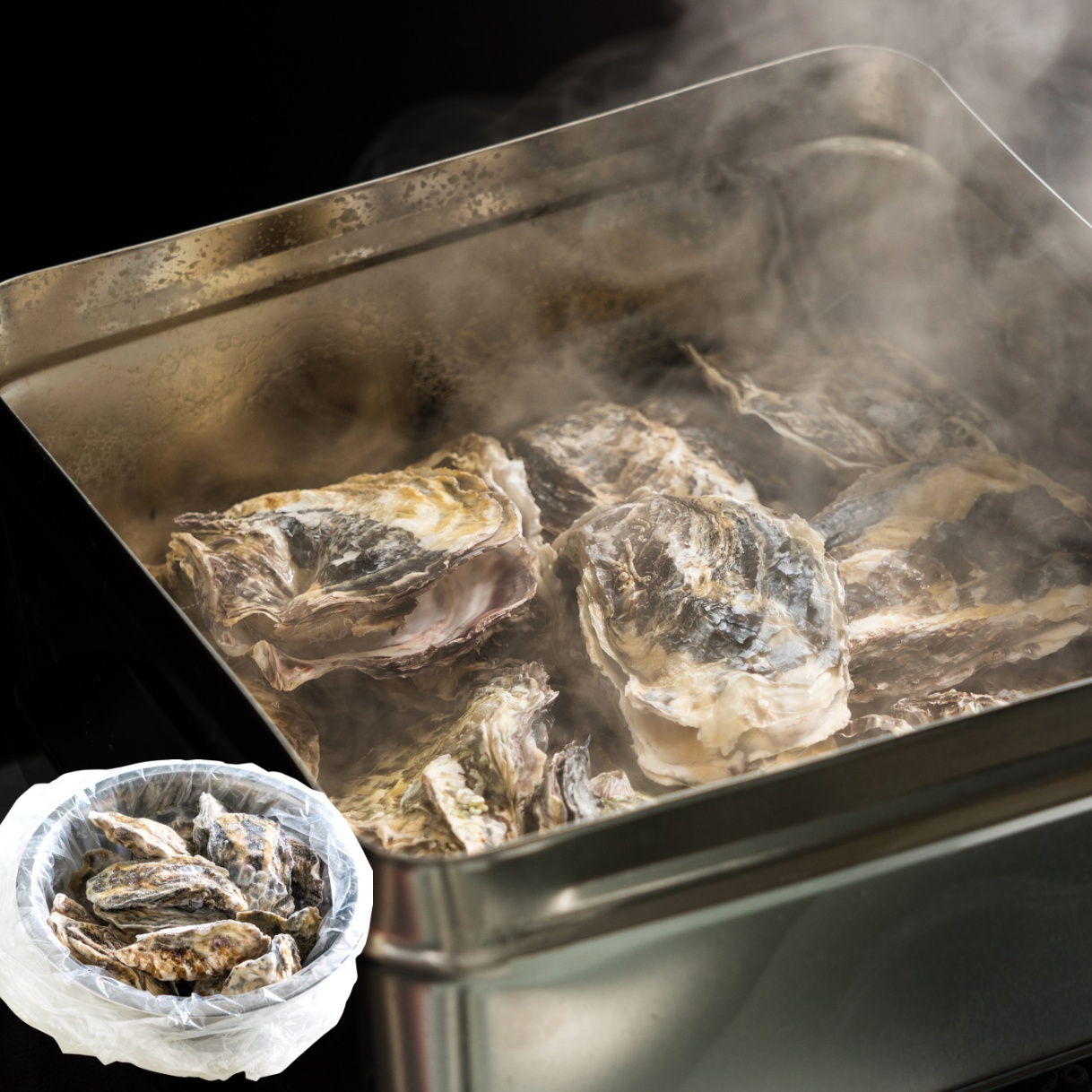 【産直】おうちで牡蠣小屋　牡蠣のカンカン焼き 