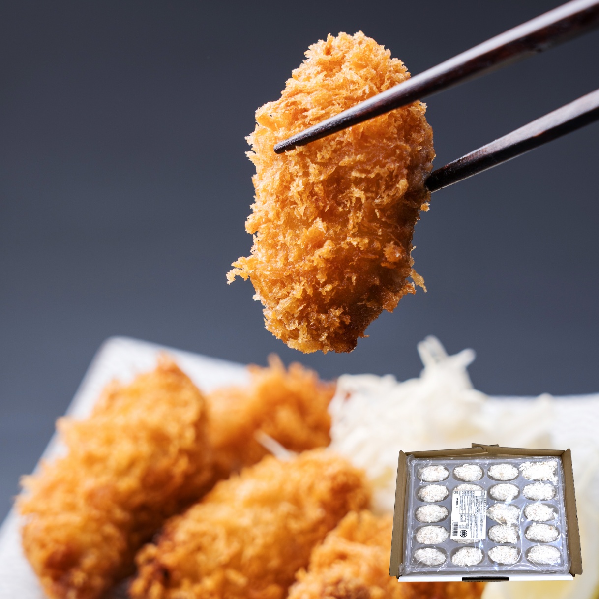 【ととまる 魚魚丸】広島産大粒カキフライ