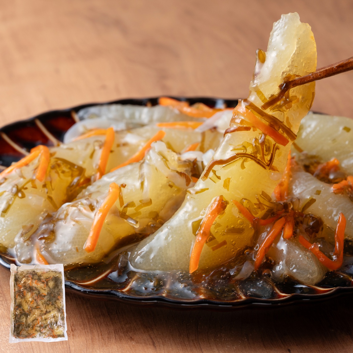 白造り数の子松前漬 500g